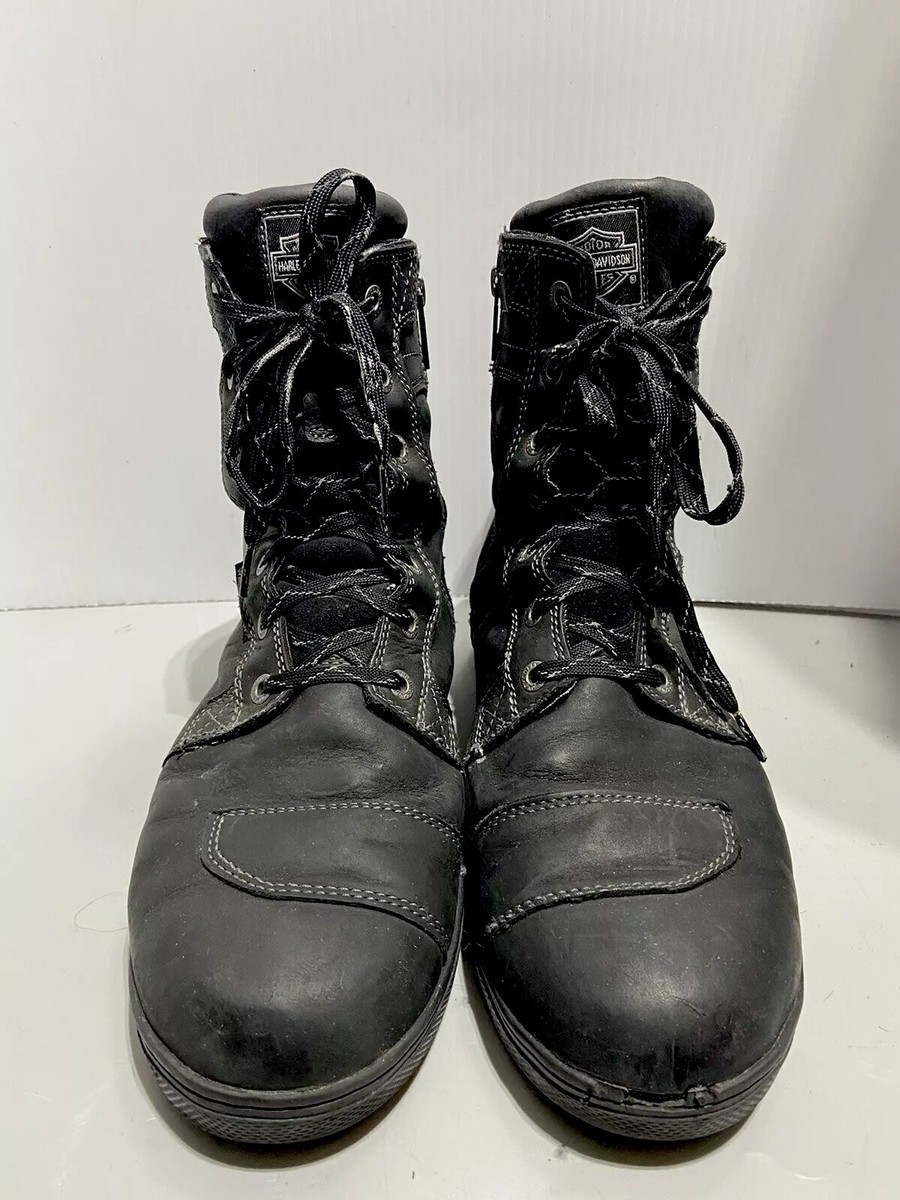 Harley-Davidson Men's Steinman 7-Inch Motorcycle Boot, D93696, Size M  Black