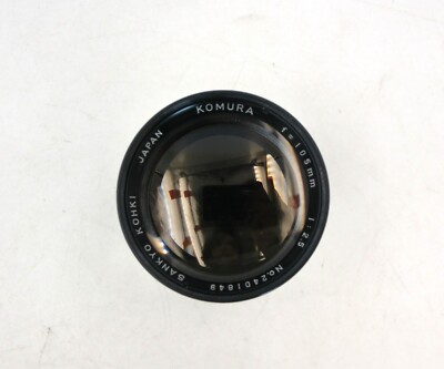 Sankyo Kohki Komura105mm f=105mm 1:2.5 Very rare Camera Lens | eBay