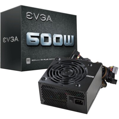 EVGA 600W Power Supply (100W10600K1)