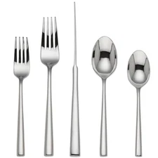 Kate Spade Lenox Flatware - MALMO - 18/10 Stainless Steel 5pc. Place Setting