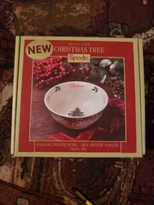 2018 Annual Collection Spode Christmas Tree Revere Bowl Original Box 6" NEW