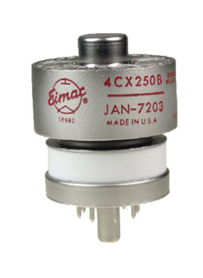 その他 7203/4CX250B Eimac 4CX250B / 7203 JAN Eimac USA (Joint Army Navy)_Long Life | eBay