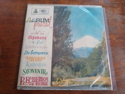 Vintage 1967 Esta Tierra Nuestra Chile Folk Record 2x 7in Los Huasos Quincheros