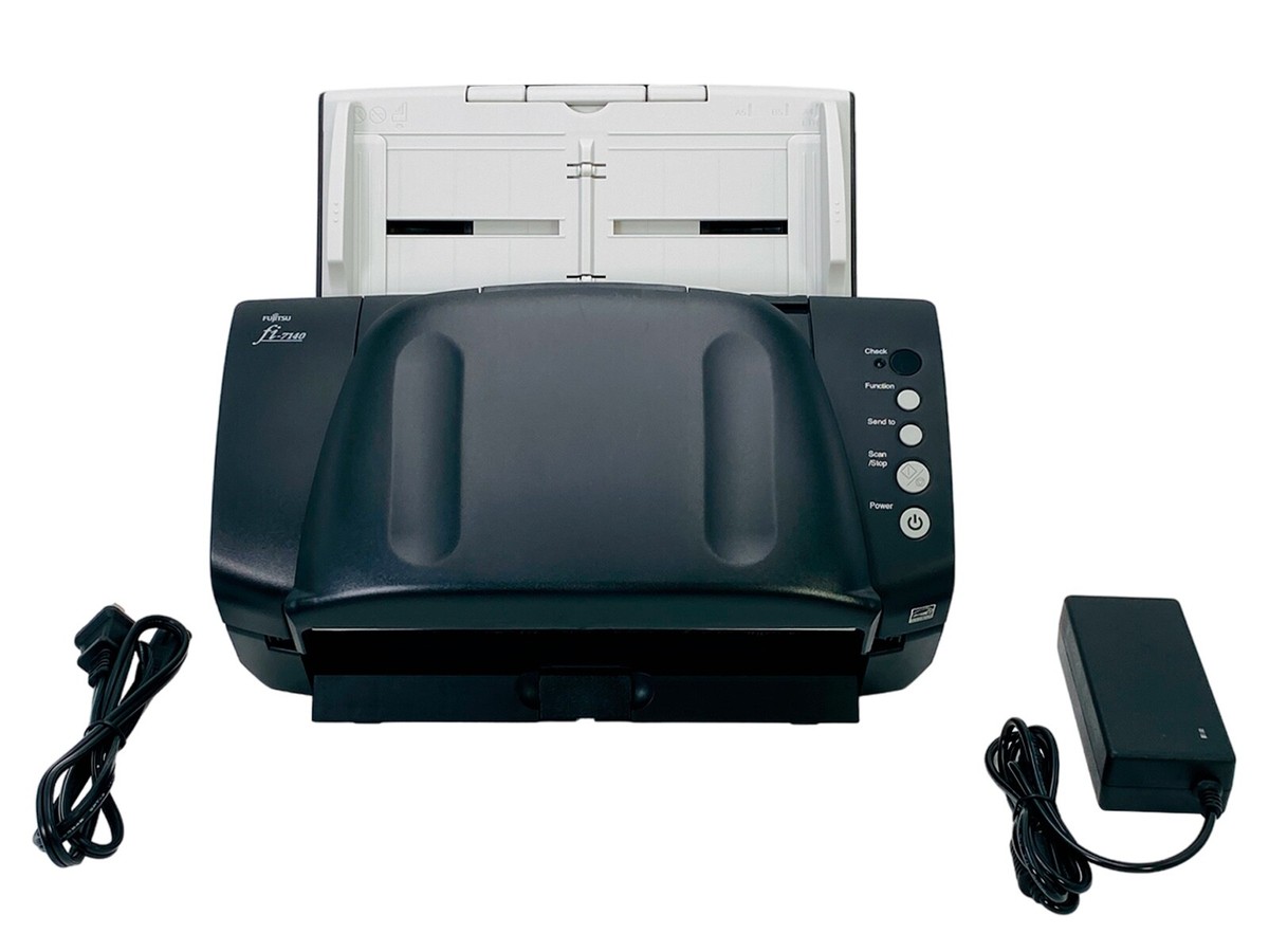 Fujitsu fi-7140 ADF Duplex Color Document Scanner USB 2.0 w/AC