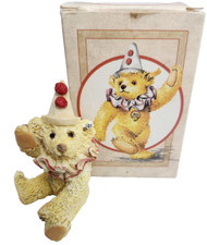 Steiff Teddy Clown Figurine Germany Fantasy Box Resin Hand Painted in Scotland