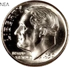 1950-D Roosevelt Dime ~ Gem BU (Full Torch - FT) ~ Semi Key Date!