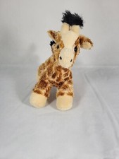 8" Aurora Giraffe Mini Soft Plush Floppy Beanie Stuffed Animal