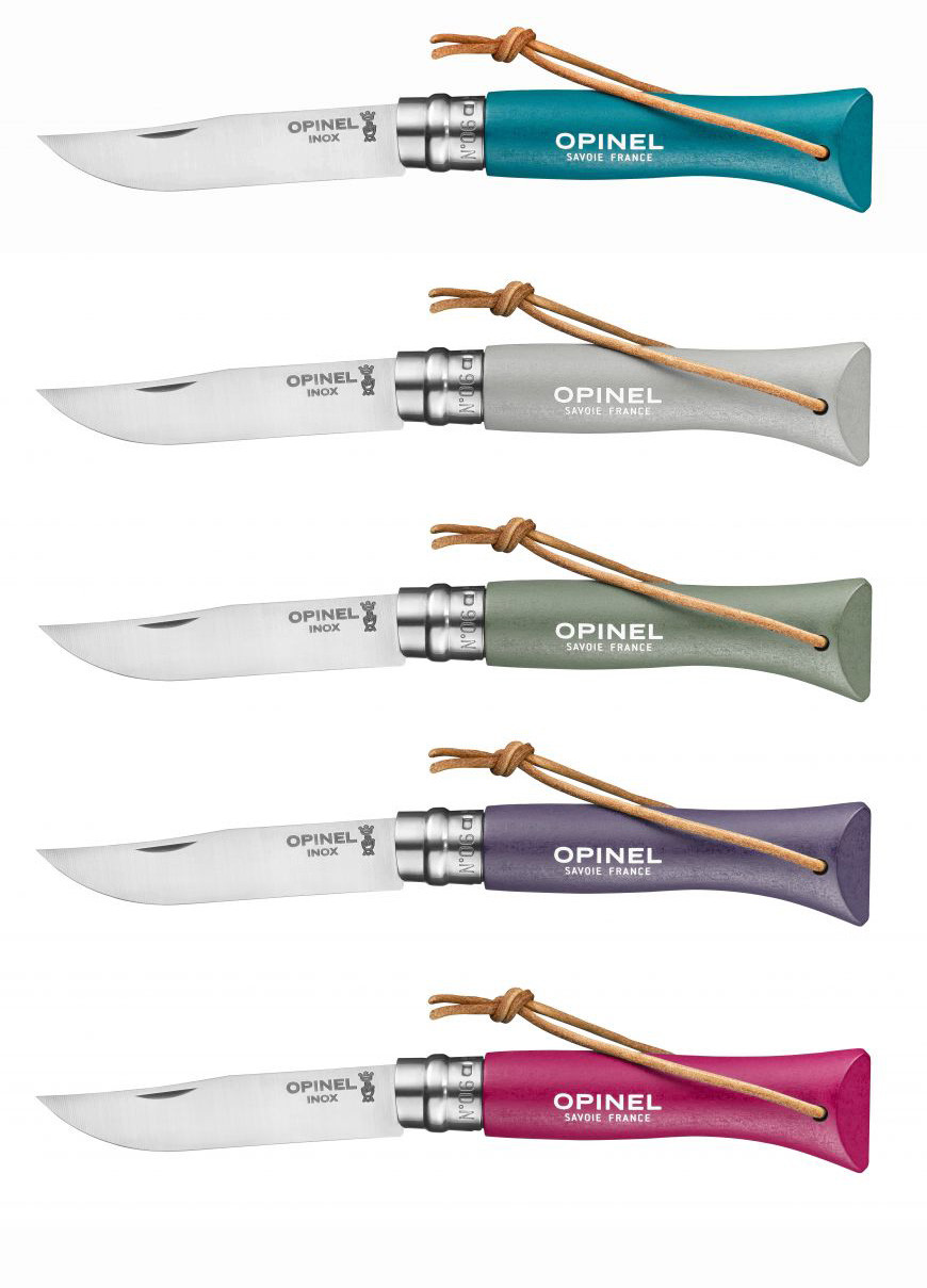 Original Opinel No 6 Baroudeur Colored Trecking Folding Knife Inox Ebay