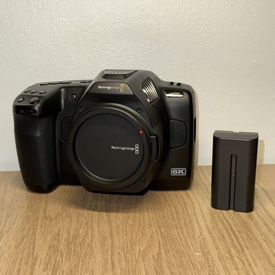 Blackmagic Design Pocket Cinema 6K Pro (Canon EF) - Tested - Read - US Seller