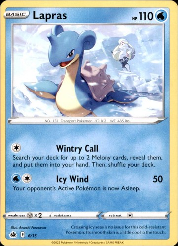 Lapras 006/015 McDonald's Promos 2022