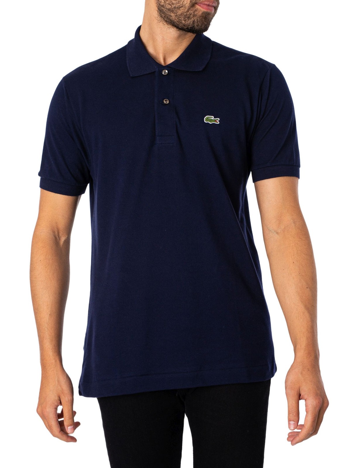 Lacoste - Men's - Polo Shirt - L.12.12 Pique - Navy - Size 5 - Image 2