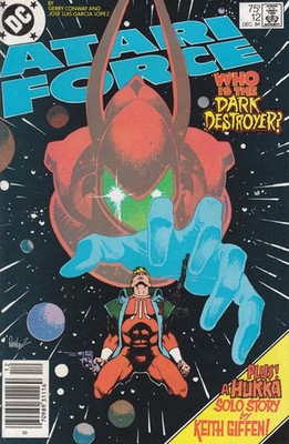 Atari Force #12 (Newsstand) FN; DC | Gerry Conway Keith Giffen - w/Bag+Board