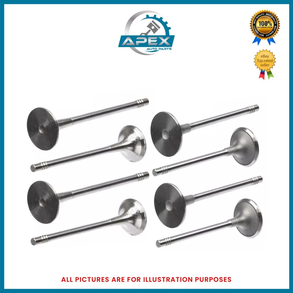 PEUGEOT EXPERT BUS 1.6 BLUEHDI 115 DIESEL ENGINE DV6 INLET & EXHAUST VALVES - 8X - Image 2 of 4