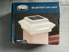 12  Trex solar post caps, black