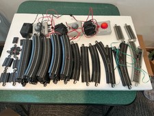 Bachmann HO Gauge E-Z Track Lot. Track. Controllers, Etc. Untested. #17