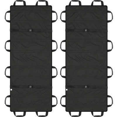 2 Pcs 72'' x 27'' Portable Transport Stretcher Medical for Large Dogs with 12 R...