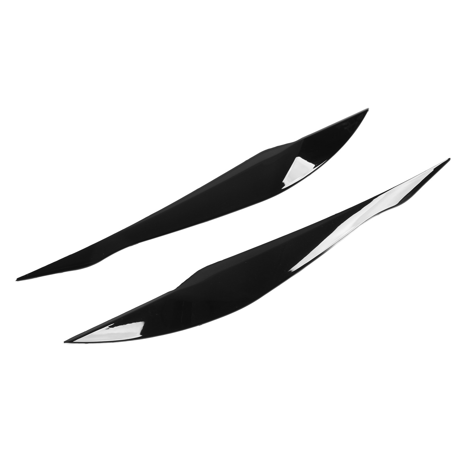1 Pair Headlight Eyebrow ABS Vehicle Eyelid For 3 Series F30 F31 2012‑2018