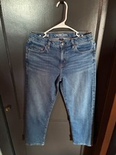 J. Crew Crewcuts Youth Girls Straight Cut Denim Jeans Size 12