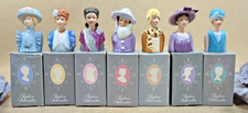 Vintage Ladies Of Fashion Porcelain Thimbles ...