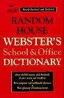 Random House Websters School and Office Dictionary von ... | Buch | Zustand gut