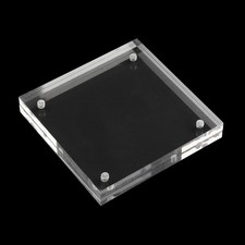 Transparent Acrylic Photo Frame Magnetic Poster Display Stand Thick 10 10mm