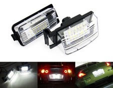 2x LED Licence Number Plate Light For Nissan 370Z R35 GT-R Cube Infiniti G35 G37
