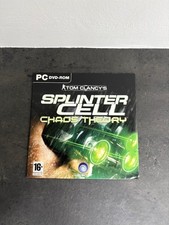 Splinter Cell Chaos Theory PC Ottimo Pal Eur