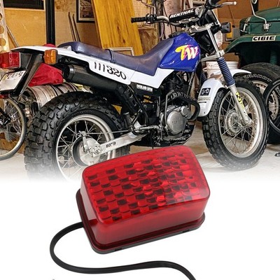 For Yamaha TW200 Motorcycle 26 LEDs Tail Light Assembly Running
