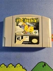 Rat Attack 2000 N64 Vintage Video Game tested working free shipping