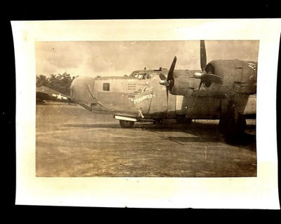 #ad #ad WWII Original Aircraft Nose Art Photo “TOURIST” – Guam 1945 Pacific Theater $125.00
