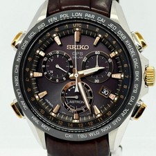 時計 SEIKO ASTRON GPS SOLAR 8X82-0AB0-1 Seiko Astron Men's Black Watch - 8X82-0AB0-1 for sale online | eBay