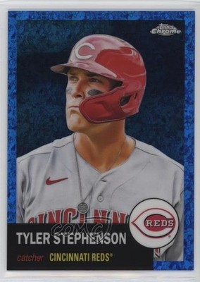 2022 Topps Chrome Platinum Anniversary 62/199 Tyler Stephenson #57 0to2