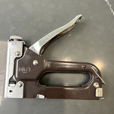 Genuine GS 4-14mm Heavy Duty Stapler Upholstery Tacker Staple Gun 4.25"W x6.25"L