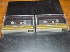 2pc New VTG 1985 TDK SA-X90 BLANK CASSETTE TAPES -Controlled storage