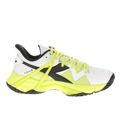 diadora B.Icon 2 All Ground Tennis  Mens White, Yellow Sneakers Athletic Shoes 1