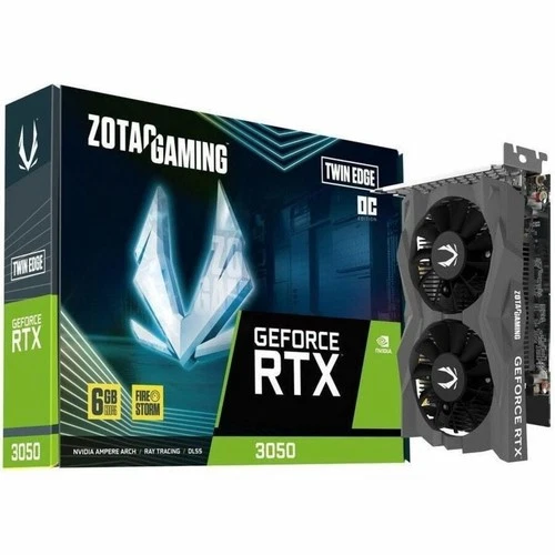 ZOTAC ZTA30510H10A GeForce RTX 3050 Twin Edge OC 6GB Graphics Card