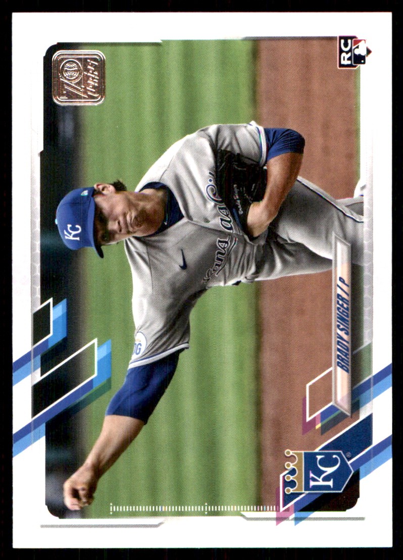 Brady Singer 2021 Topps #169 Royals MLB READ FREE SHIPPING AutographDen