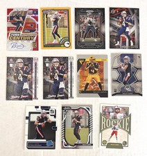 Bailey Zappe 11 Card ROOKIE Lot (w1 Auto /99, 1 /99) New England Patriots