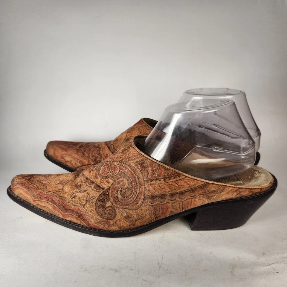 MATISSE Women's Shoe Size 11 Brown Vero Cuoio Suede Slip On Made Brazil Boho - Image 3 of 4