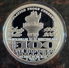2006 Silver 5 oz NORFED Liberty $100 Proof-Like - Very Rare