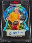 Cameron Brink 2025 Leaf Metal Happy Holidays Autograph Card # /3 Auto LA Sparks