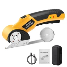 Cordless Electric Scissors, Cardboard Cutter Tool Electric, 4V 2000mAh Power