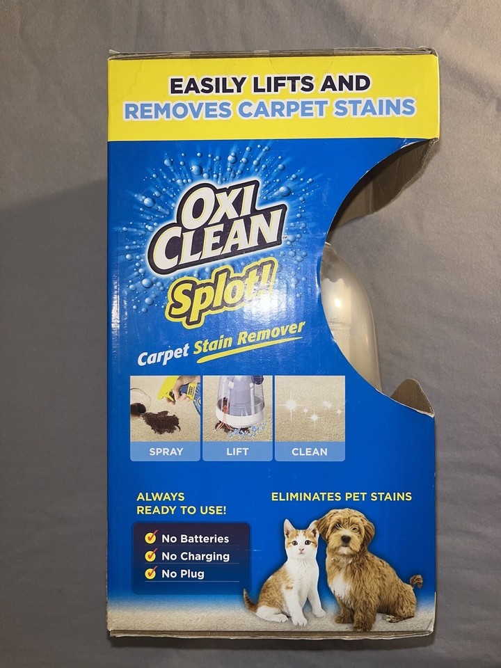 Oxi Clean Splot Carpet Stain Remover Pet Stains Tool eBay