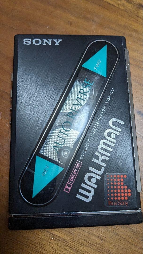 SONY WM-102 カセットプレーヤー ソニー】WM-102 カセットウォークマン