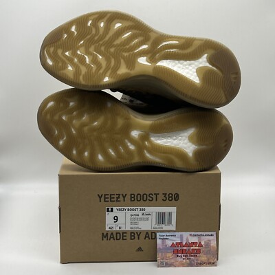 Size 9 - adidas Yeezy Boost 380 Blue Oat Non-Reflective Bread New
