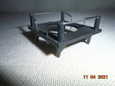 Lionel American Flyer XA12B896 Black Tank Car Platform w/ Stainless Railings NOS