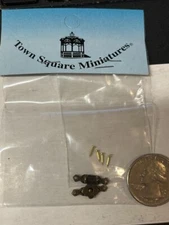 Dollhouse Miniature Hardware Antique Trunk Lock 1:12 scale B361 Dollys Gallery