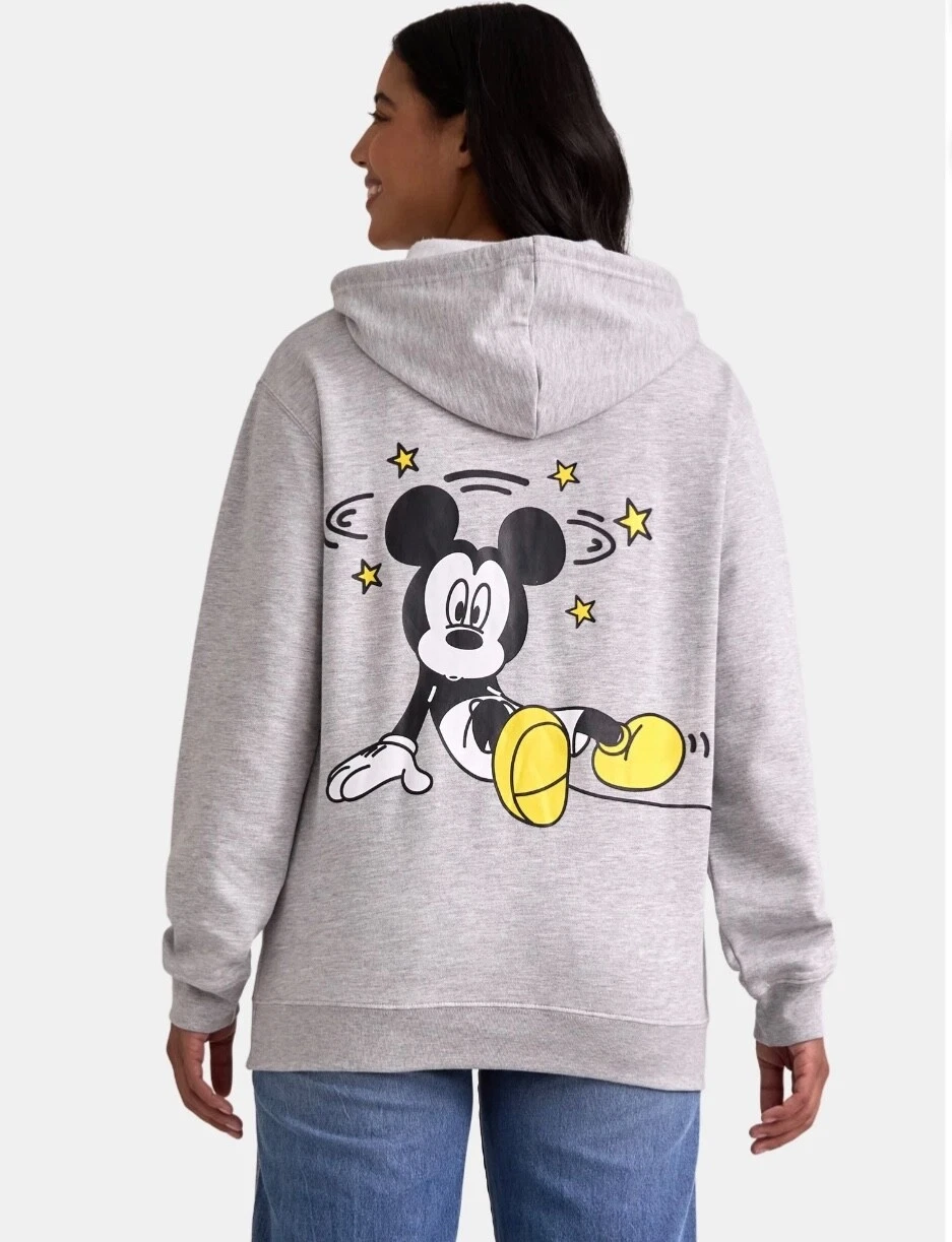 OFF WHITE Disney Topolino Felpa con Cappuccio Felpa con Cappuccio Maglione e Jogger Adolescente Donna XS Set