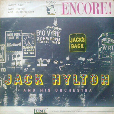 Jack Hylton And His Orchestra Jacks Back NEAR MINT Encore! Vinyl LP