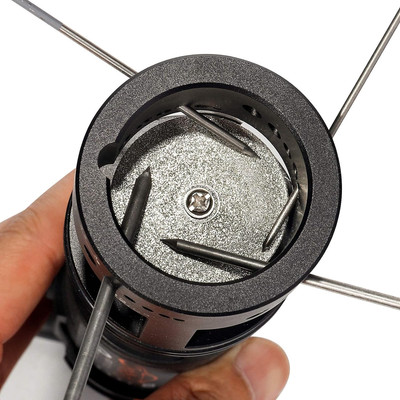 ALUMINUM Tungsten Electrode Sharpener Grinder Head TIG Welding Tool 24 Guides, 2